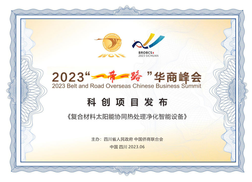 四川省政府主办“一带一路”华商峰会展演项目